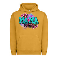 Pigment Peanut Butter mama vibes floral Urban Hoodie - OliviaCreatesArt