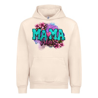 Sandshell mama vibes floral Urban Hoodie - OliviaCreatesArt