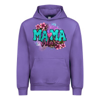 Tulip mama vibes floral Urban Hoodie - OliviaCreatesArt
