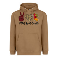 Toasted Coconut Peace Love Rodeo Heavyweight Hoodie - Bettercallsaul