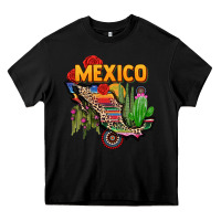 Black mexico map Heavy Core Tee - CTS Tumbler Store