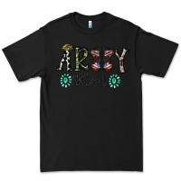 Black army mom Premium Tee - SublimationCraftShop