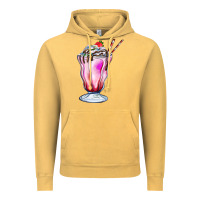 Vintage Mustard milkshake Vintage Hoodie - AdoDesignShop