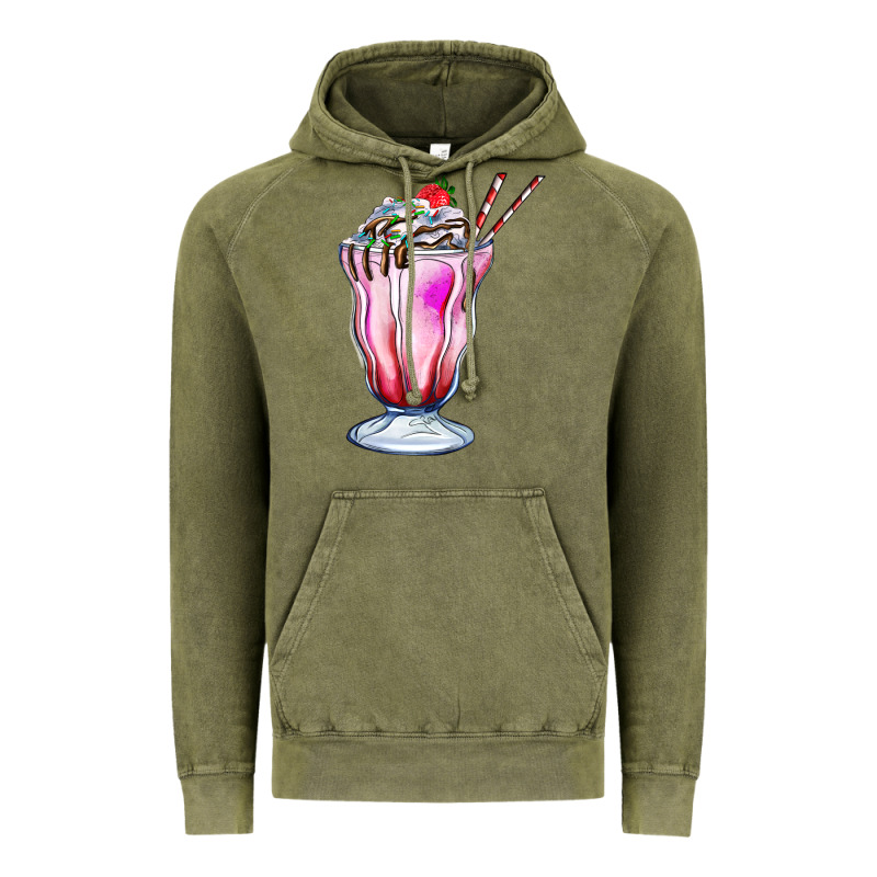Milkshake Vintage Hoodie by AdoDesignShop | Teevron