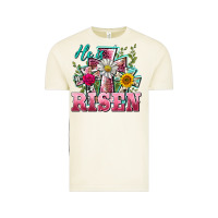 Vintage Arctic he is risen cross easter Vintage Tee - BarkalooDesign