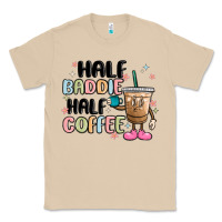Mushroom half baddie half coffee Classic Tee - MaliasSmallBusiness