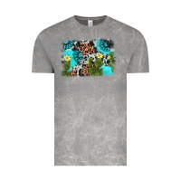 Cloud Rock cactus gemstone background Vintage Tee - AdoDesignShop