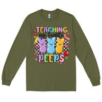 Army Green teaching my favorite peeps Long Sleeve Tee - MaliasSmallBusiness