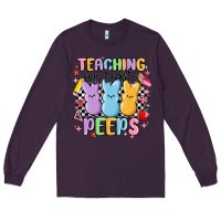 Plum teaching my favorite peeps Long Sleeve Tee - MaliasSmallBusiness