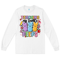 White teaching my favorite peeps Long Sleeve Tee - MaliasSmallBusiness