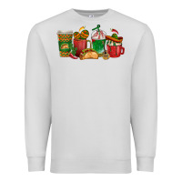 Dove Grey Tacos Coffee Cups Premium Sweatshirt - texasbilliewilder
