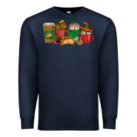 Navy Tacos Coffee Cups Premium Sweatshirt - texasbilliewilder