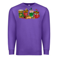 Purple Tacos Coffee Cups Premium Sweatshirt - texasbilliewilder