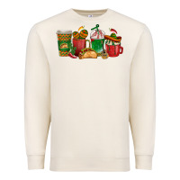 Sandshell Tacos Coffee Cups Premium Sweatshirt - texasbilliewilder