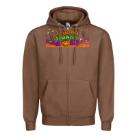 Chestnut spooky  libbey glass Zipper Hoodie - BundleAndBundleShop
