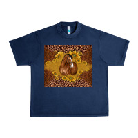 Navy horse Urban Heavy Tee - BarkalooDesign