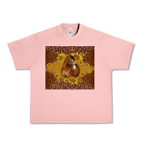 Salmon horse Urban Heavy Tee - BarkalooDesign