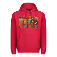Cardinal Tis' the season Fall Premium Hoodie - NancyCooperArtShop