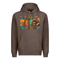 Coffee Tis' the season Fall Premium Hoodie - NancyCooperArtShop