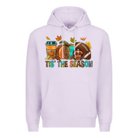 Lilac Tis' the season Fall Premium Hoodie - NancyCooperArtShop