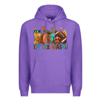 Purple Tis' the season Fall Premium Hoodie - NancyCooperArtShop