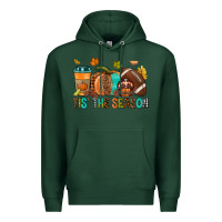 Sports Green Tis' the season Fall Premium Hoodie - NancyCooperArtShop