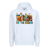 White Tis' the season Fall Premium Hoodie - NancyCooperArtShop
