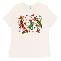 Bone mexican skeletons Ladies Tee - Zillion Design Studio