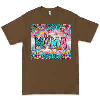 Cacao Easter Mama Leopard tumbler Easter Day Premium Tee - Neo Western