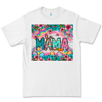 White Easter Mama Leopard tumbler Easter Day Premium Tee - Neo Western