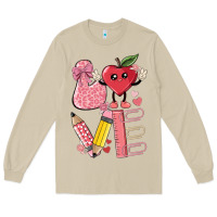 Mushroom love teacher Long Sleeve Tee - MaliasSmallBusiness