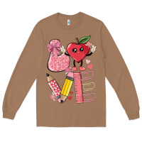 Toasted Coconut love teacher Long Sleeve Tee - MaliasSmallBusiness