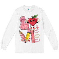 White love teacher Long Sleeve Tee - MaliasSmallBusiness