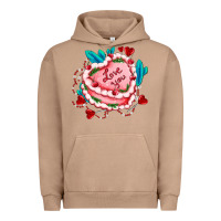 Pigment Burro valentines day cakes olivia creates design Urban Hoodie - OliviaCreatesArt