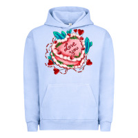 Pigment Grape Ice valentines day cakes olivia creates design Urban Hoodie - OliviaCreatesArt