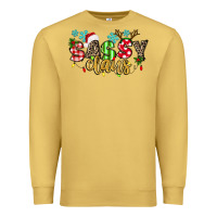 Antique Gold Sassy Claus Premium Sweatshirt - texasbilliewilder