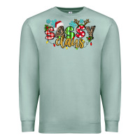 Seafoam Sassy Claus Premium Sweatshirt - texasbilliewilder