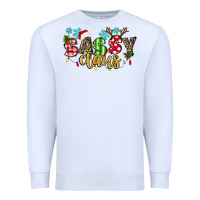 White Sassy Claus Premium Sweatshirt - texasbilliewilder