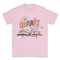 Bubblegum Pink library kid Classic Tee - MaliasSmallBusiness