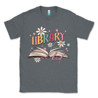 Charcoal Heather library kid Classic Tee - MaliasSmallBusiness