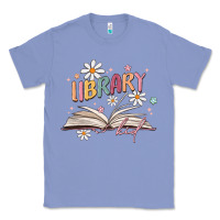 Colony Blue library kid Classic Tee - MaliasSmallBusiness