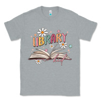 Heather Grey library kid Classic Tee - MaliasSmallBusiness