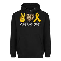 Black Peace Love Cure Heavyweight Hoodie - Bettercallsaul
