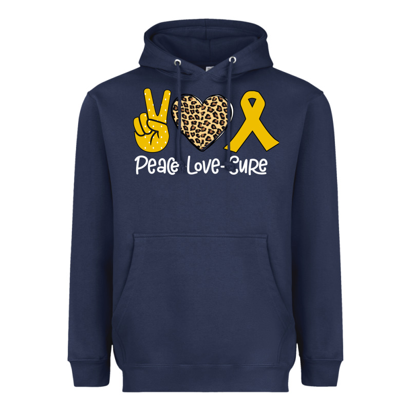Peace Love Cure Heavyweight Hoodie by Bettercallsaul | Teevron