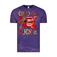 Cloud Purple cupid can suck it Vintage Tee - NancyCooperArtShop