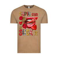 Vintage Coffee cupid can suck it Vintage Tee - NancyCooperArtShop