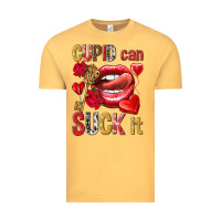 Vintage Mustard cupid can suck it Vintage Tee - NancyCooperArtShop
