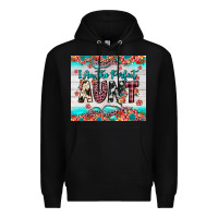 Black i am perfect aunt Premium Hoodie - JahusDesignShop