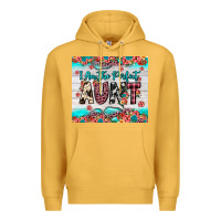 Mustard i am perfect aunt Premium Hoodie - JahusDesignShop