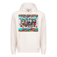 Pale Pink i am perfect aunt Premium Hoodie - JahusDesignShop
